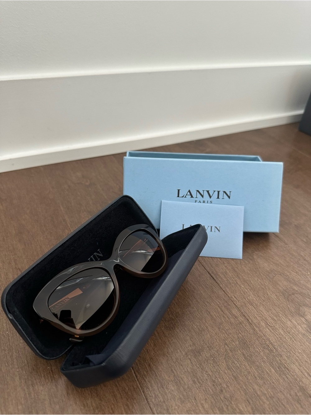 Lanvin Brown Gradient Cat-Eye Sunglasses